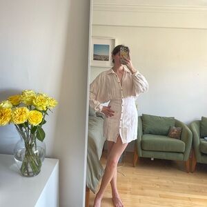 Free people button up dress